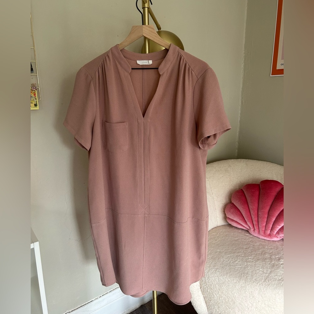 Nordstrom Lush Dusty Purple Dress